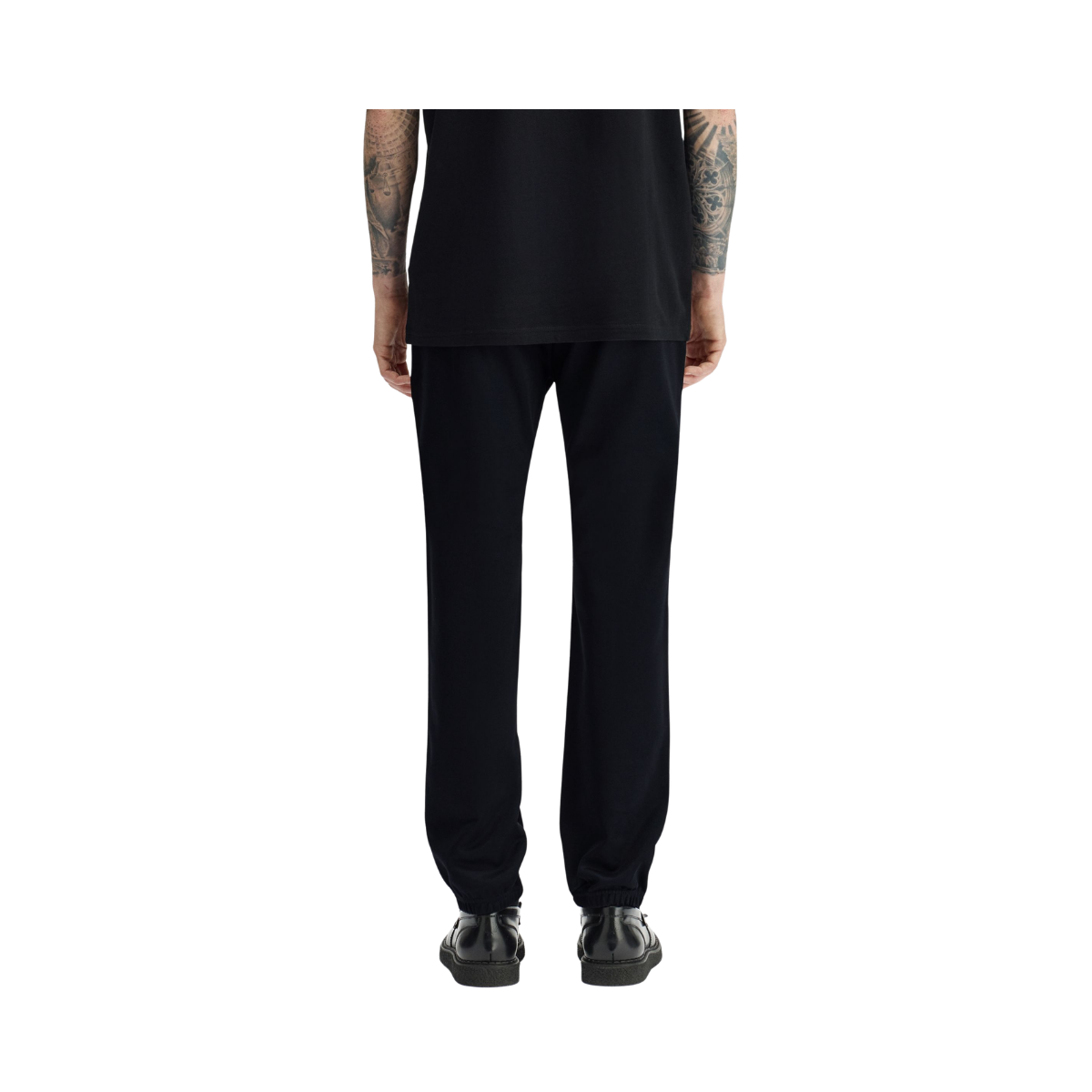 Stripe Tape Track Pant - Black/Champagne