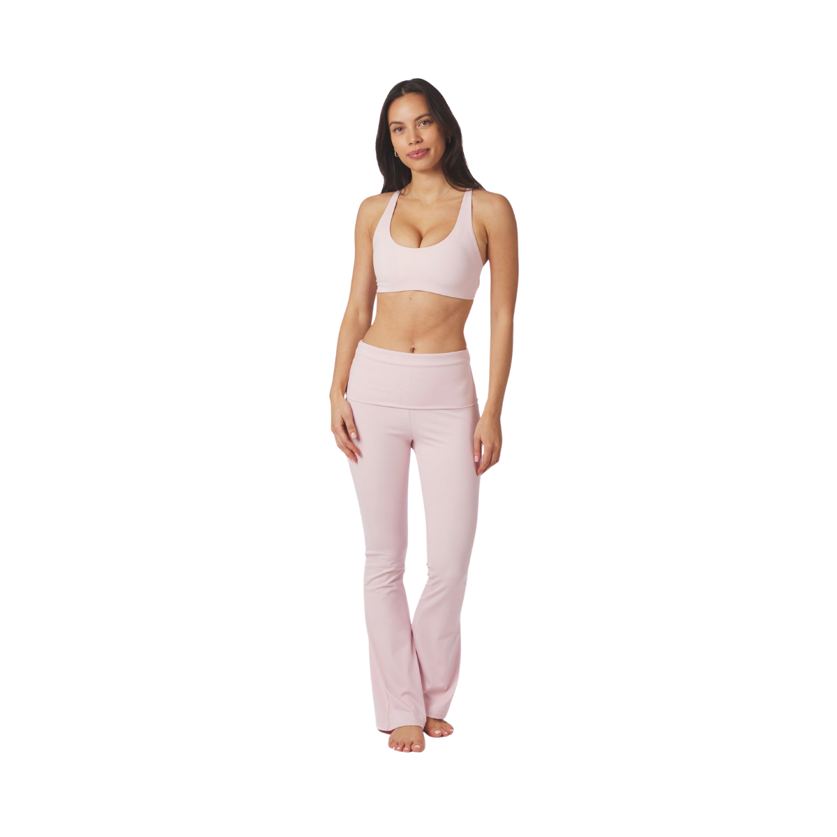 Ulianna Leggings Pants - Light pink