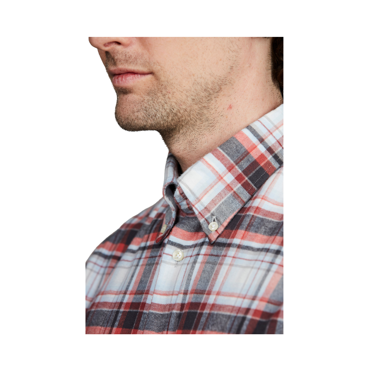 Twill Flanel Shirt - Light Blue