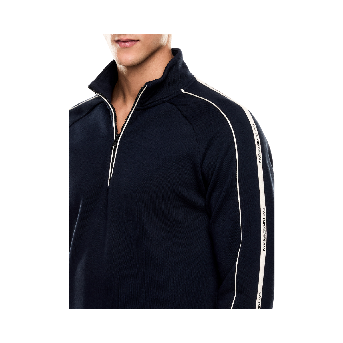 Train Logo Sweatshirt - Armani Blue