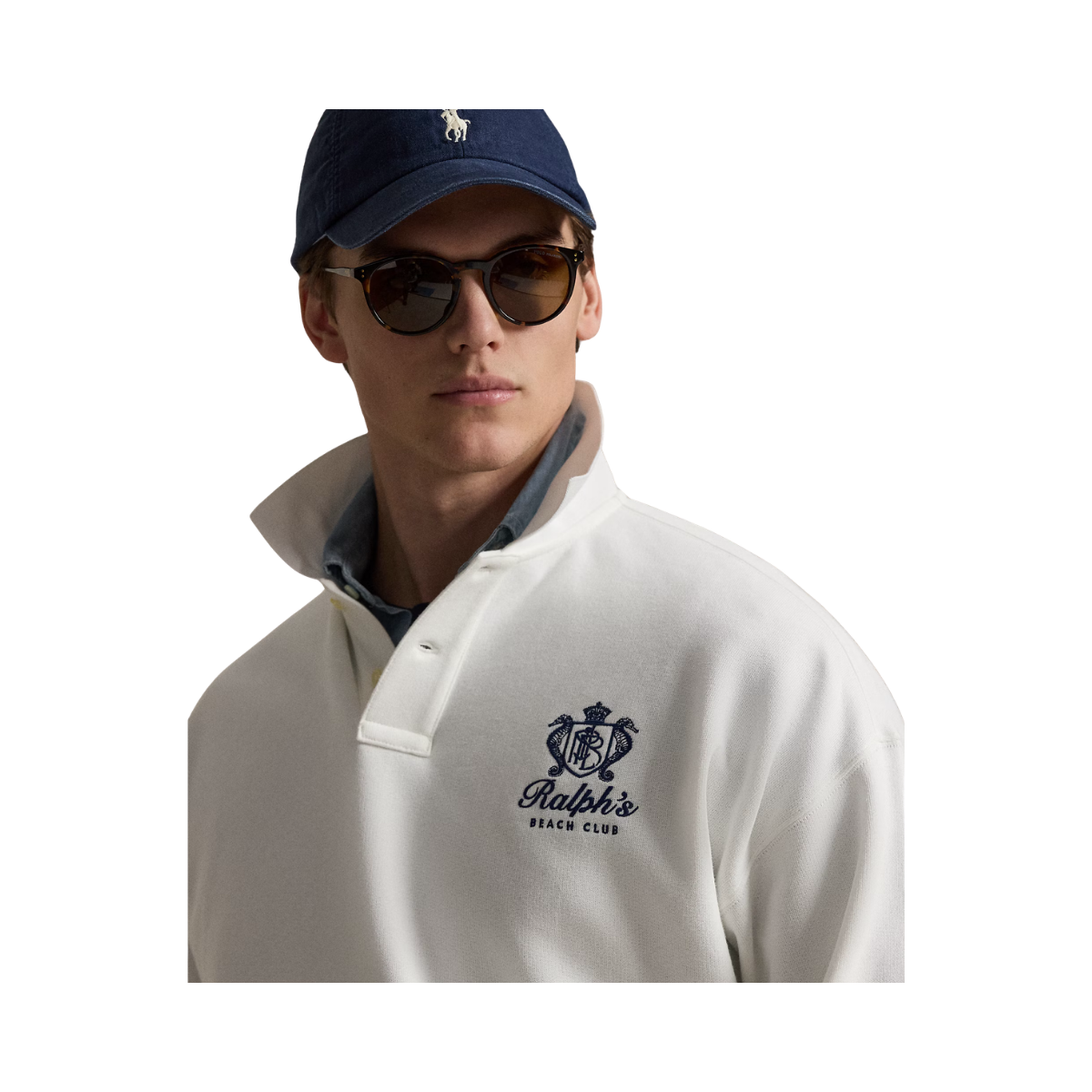 Knit Sweatshirt - White