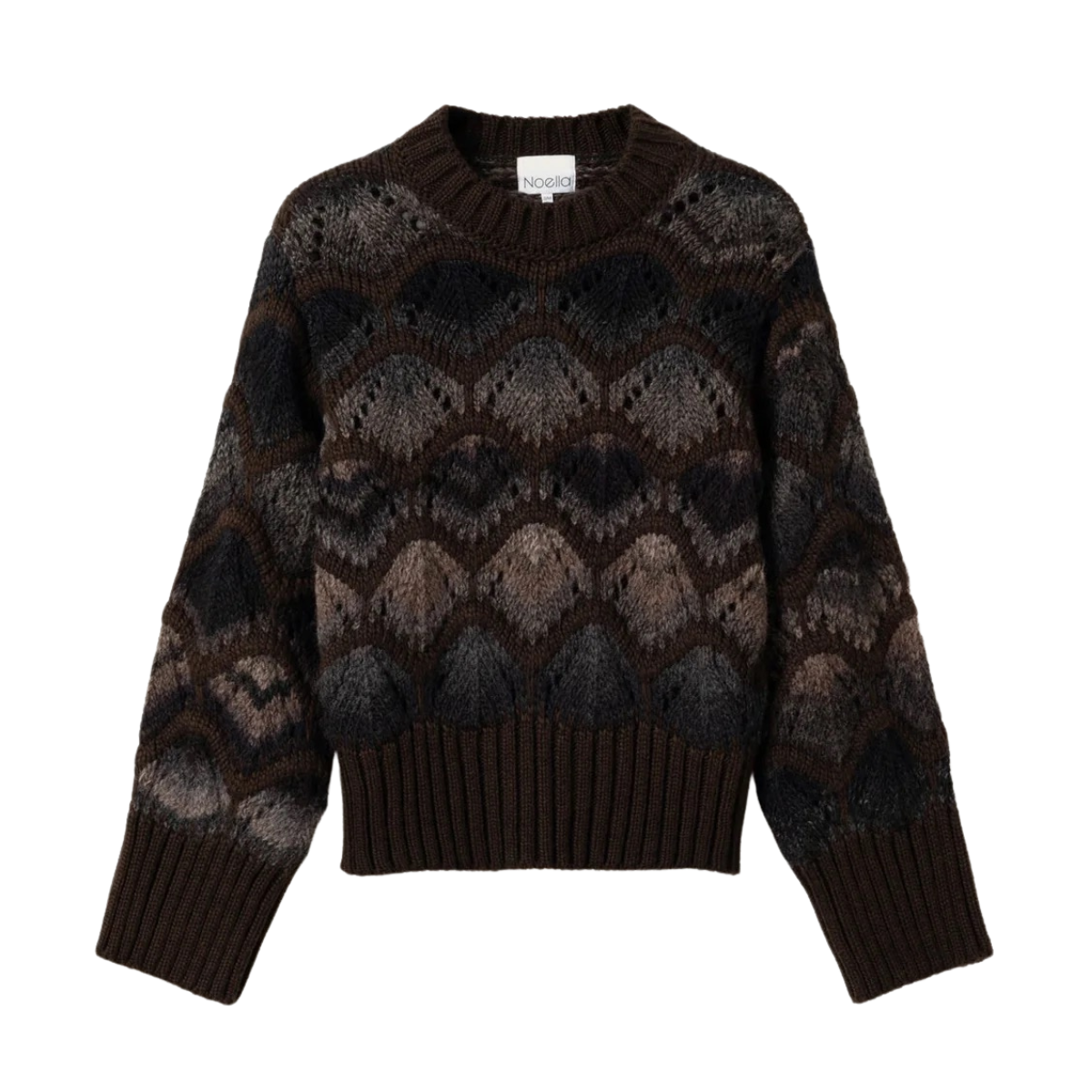 Latanna Knit - Brown Multi