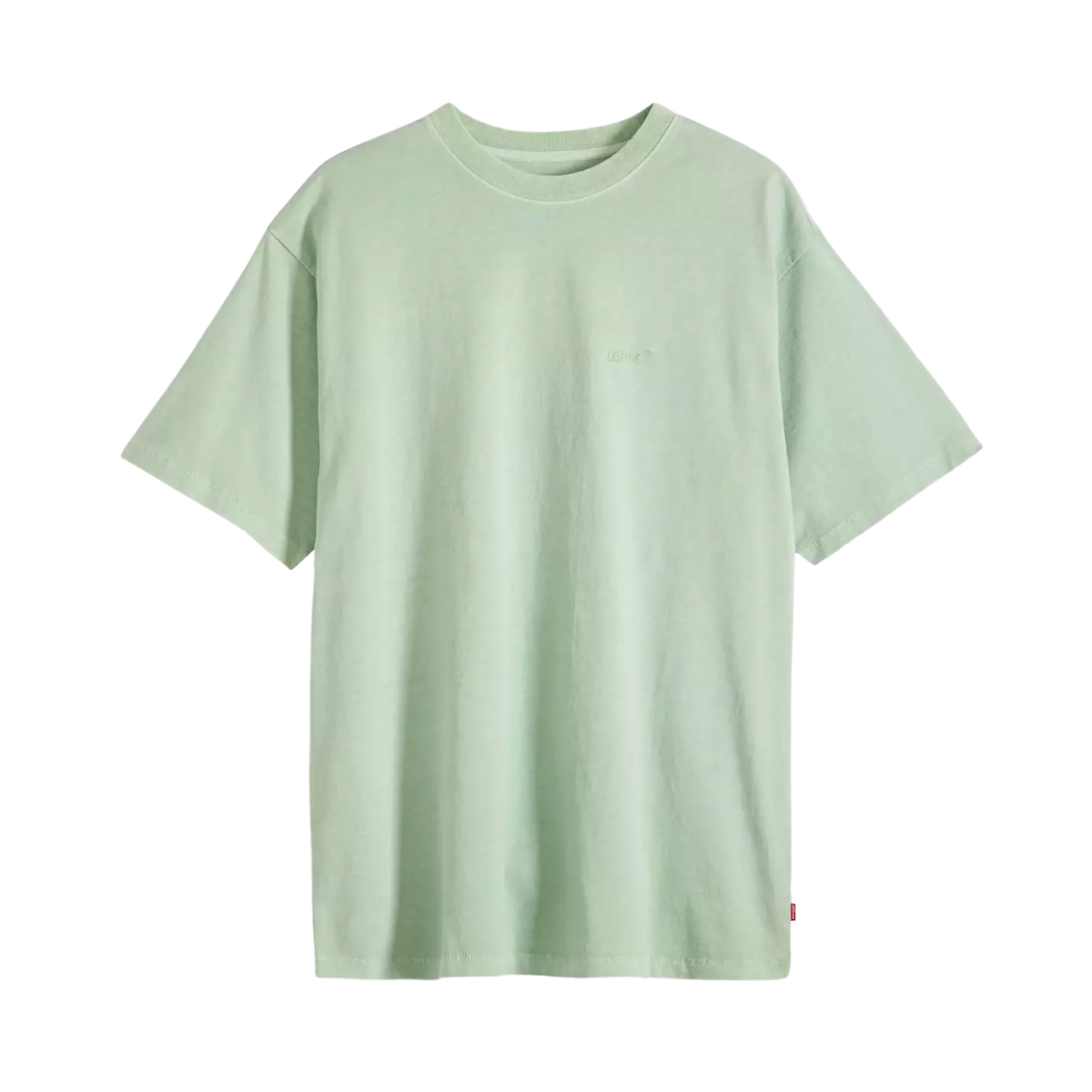 Red Tab Vintage Tee - Garment Dye Cameo Green