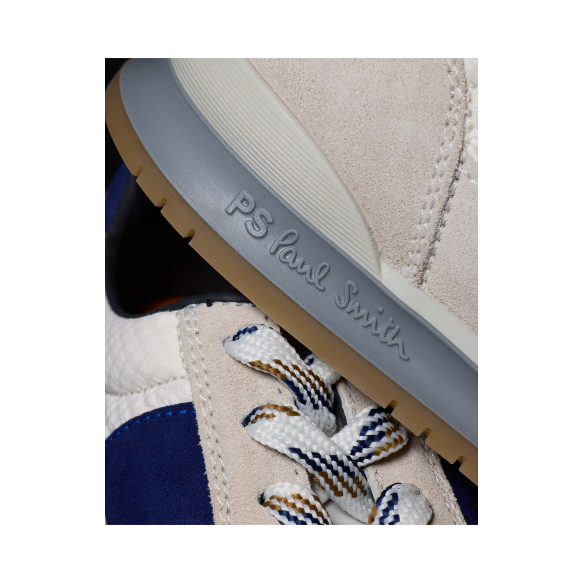 Shoe Dover White Blue Spoiler - White