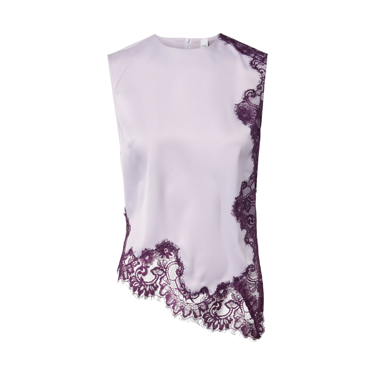 YASPella Lace Top - Orchid Petal