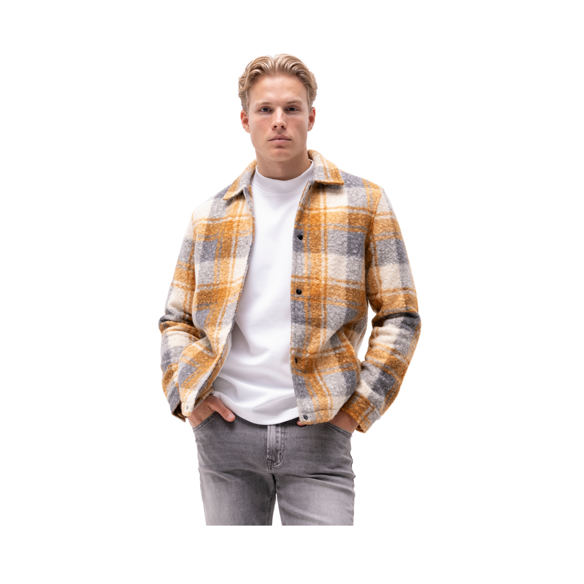 Allesio Overshirt - Yellow