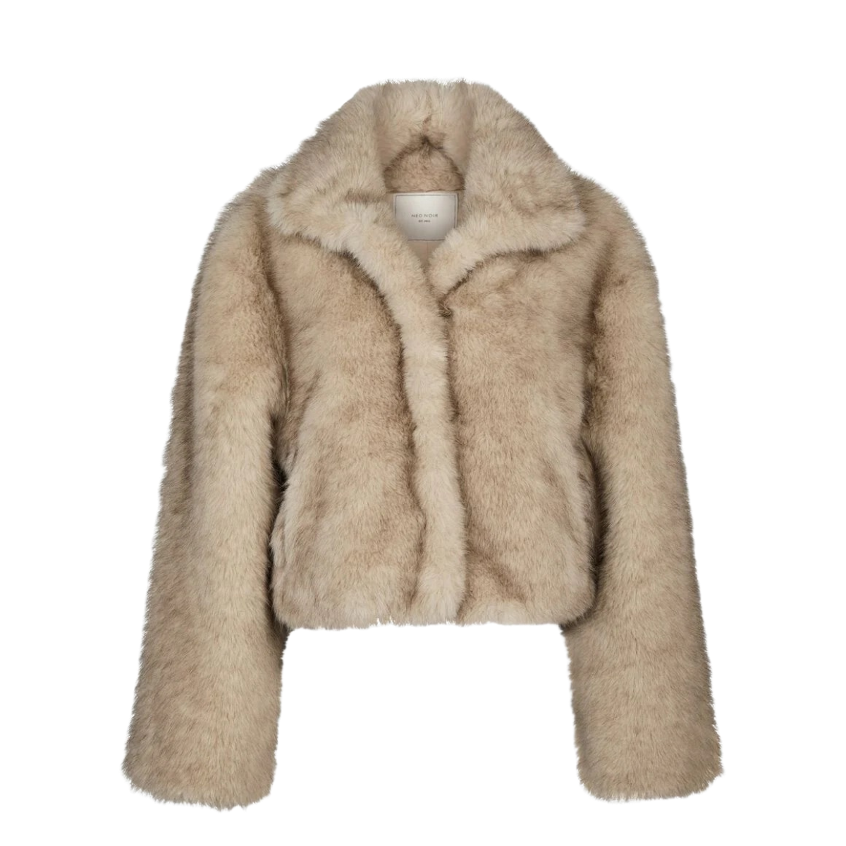 Steff Faux Fur Jacket - Beige