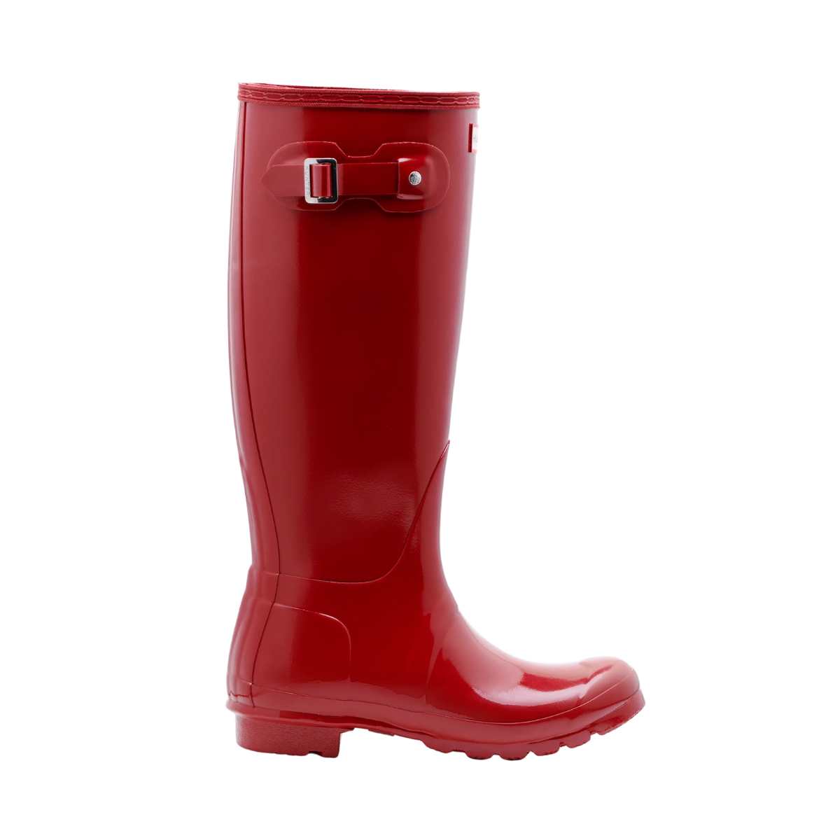 Womens Original Tall Gloss Boot - Red