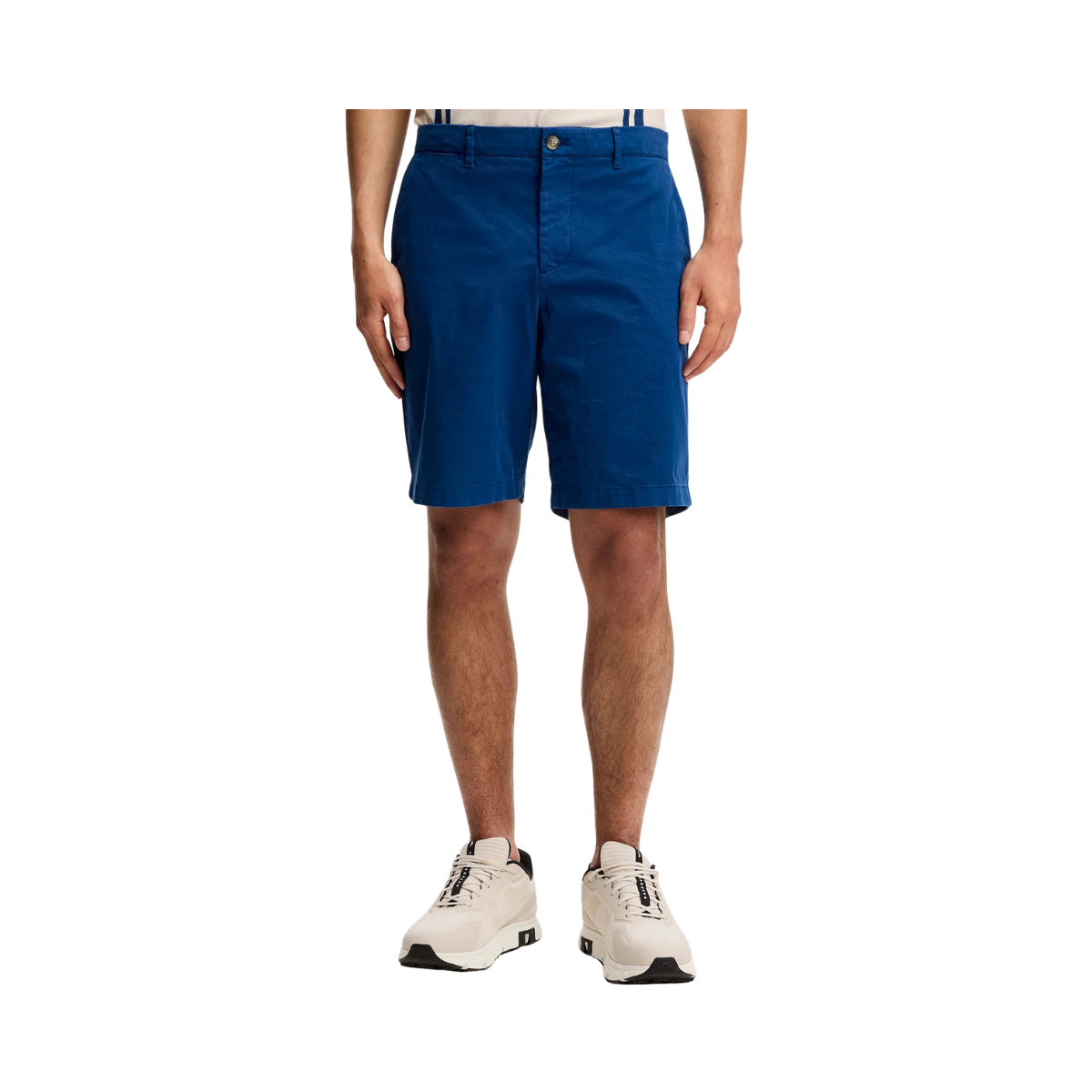 Shane Cotton Stretch Shorts - Estate Blue