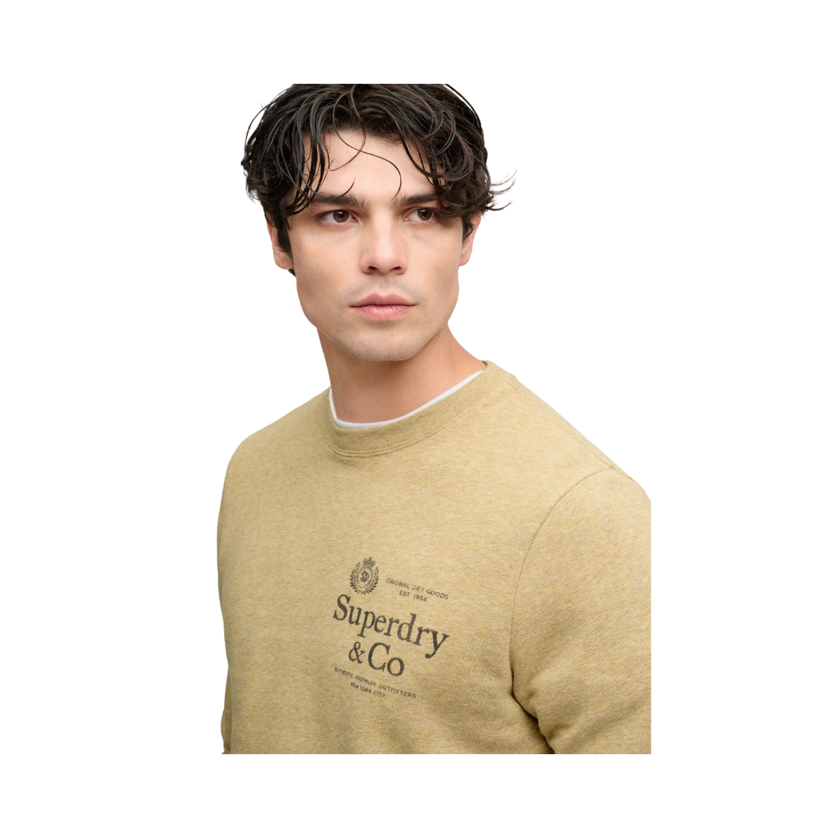 1954 Company Relaxed Sweat - Pumice Stone Beige Marl