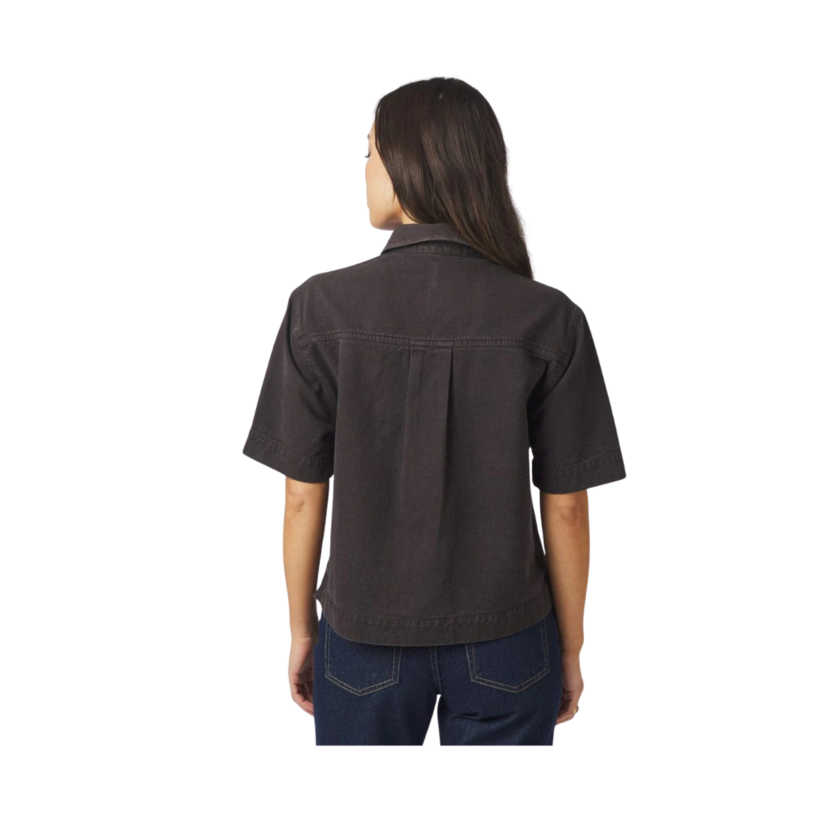 Tiki Solid Shirt - Brown