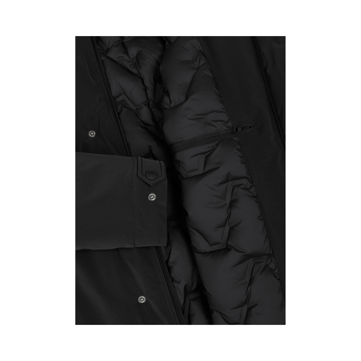 MENS DOWN JACKET - Black