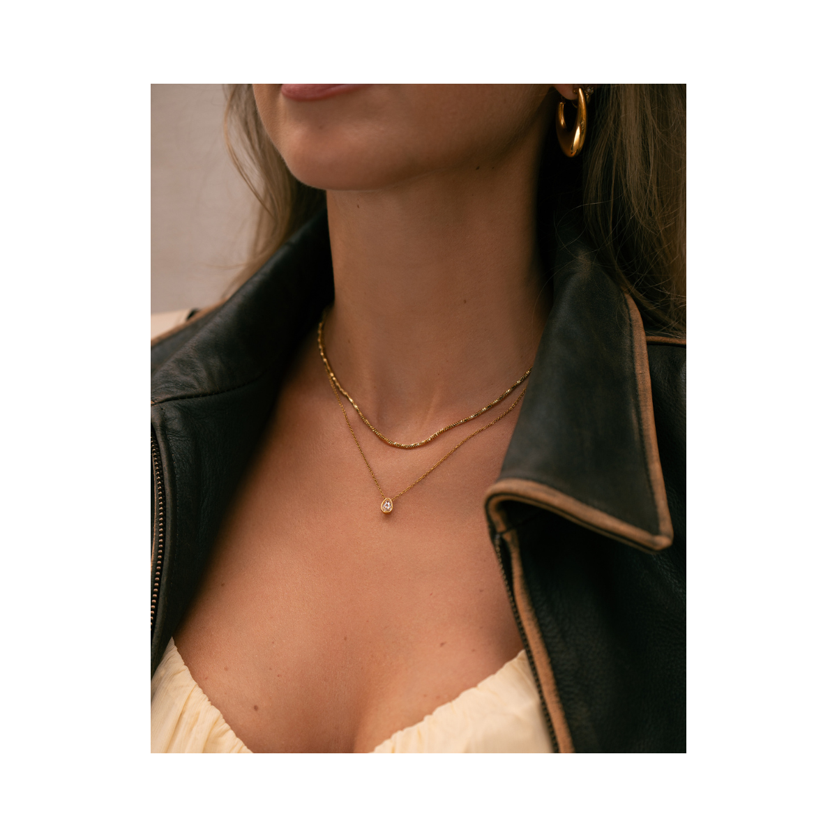 Sienna Gold Necklace - gold