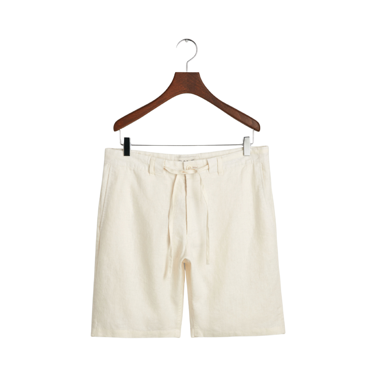 Relaxed Linen DS Shorts - Cream