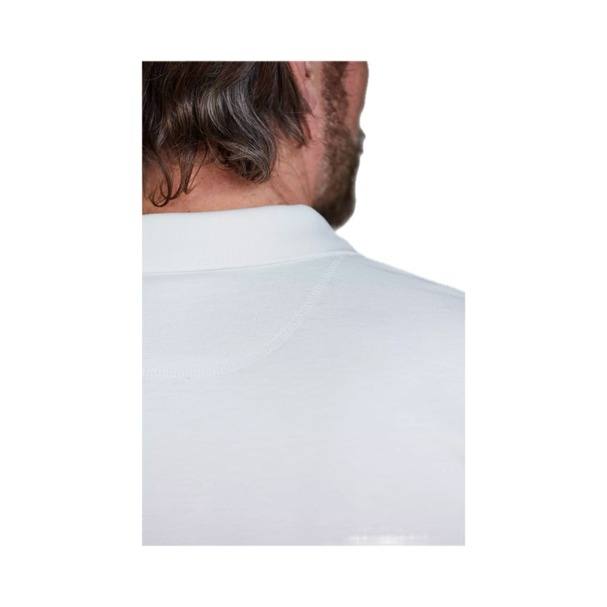 Rough Style Polo - White