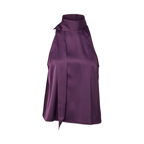 YASPella Scarf Top - Wineberry