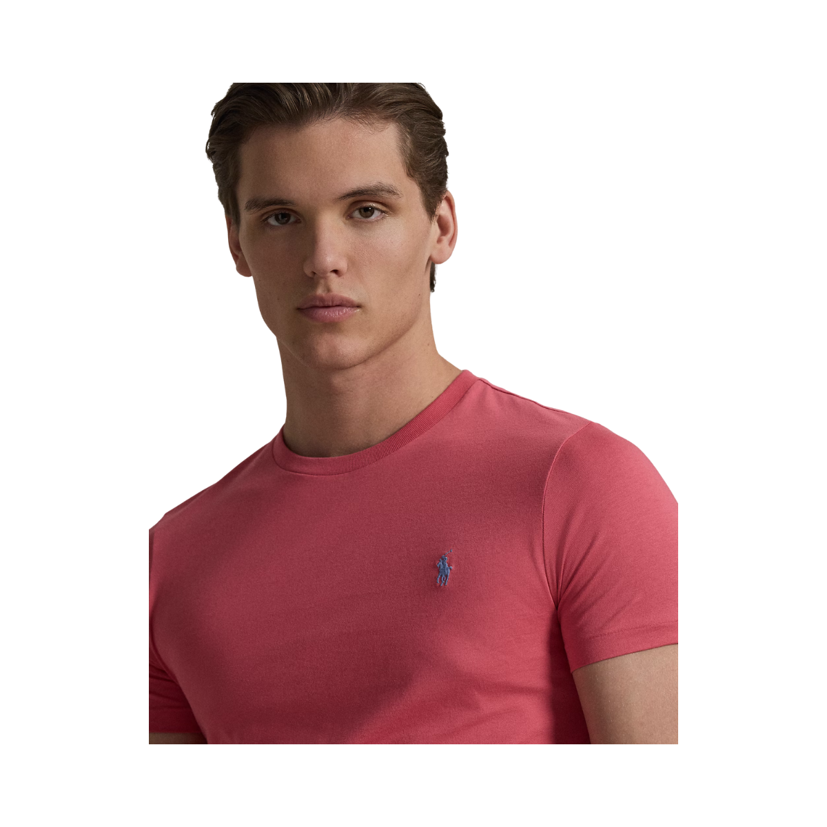 Classic Fit Crewneck T-Shirt - Red Sky