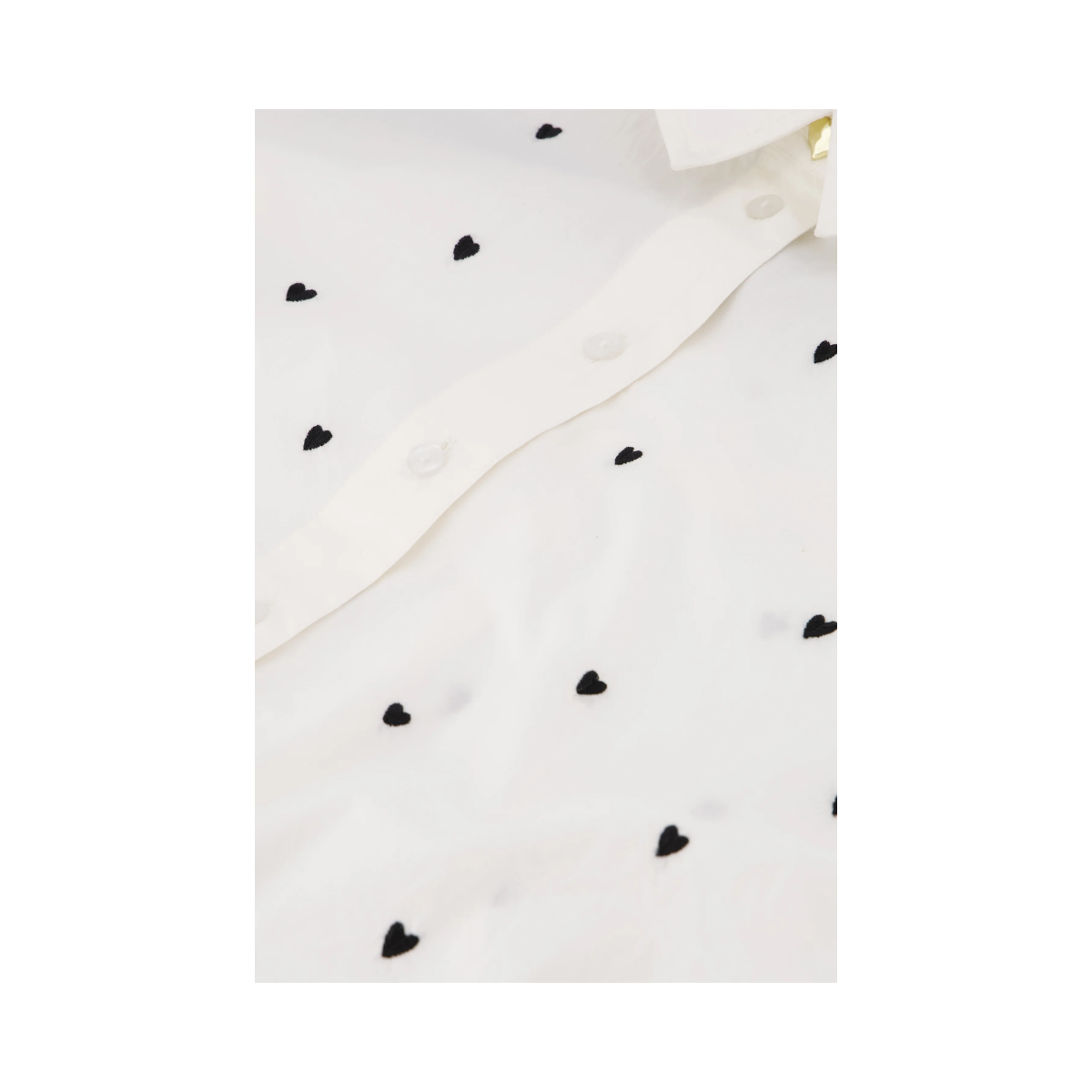 Dina Blouse - Cosy White/Black