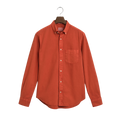Gmnt Dyed Twill Shirt - Deep Orange