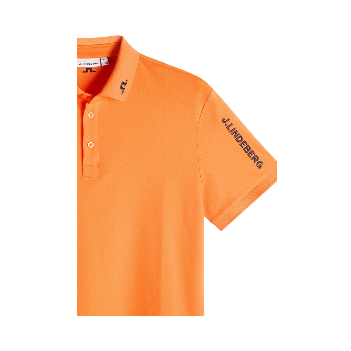 Tour Tech Pique Polo - Golden Poppy