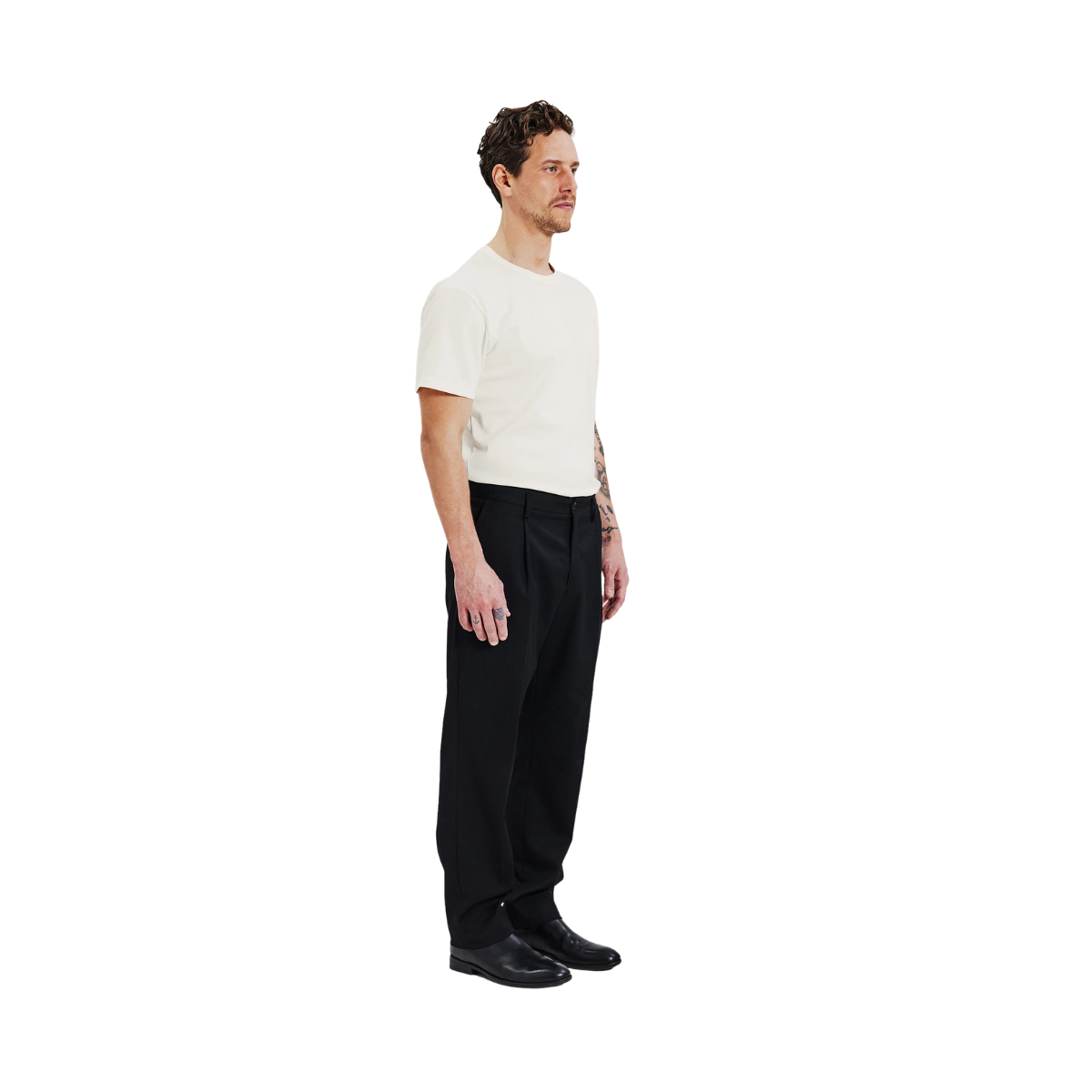 Crew-Neck Pima - Ivory