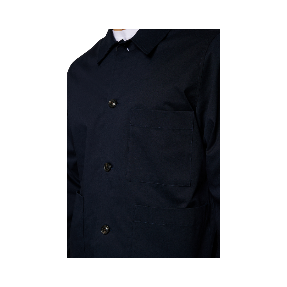 Easton Workwear Overshirt - Navy