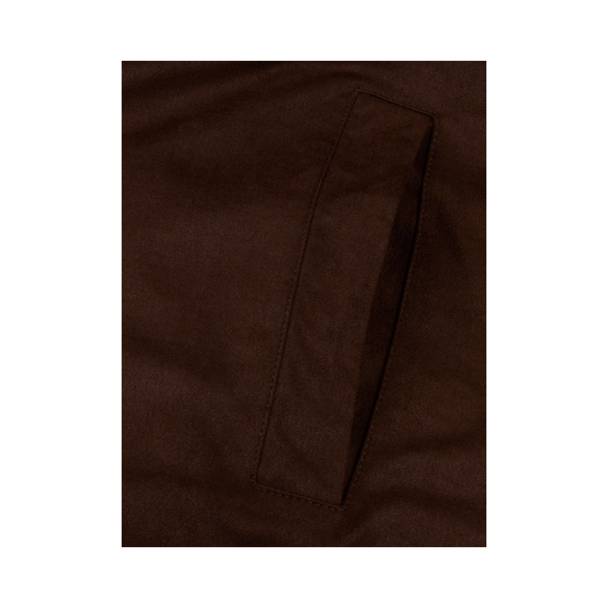 Cardigan Knitted Hybrid Buttoned - Brown