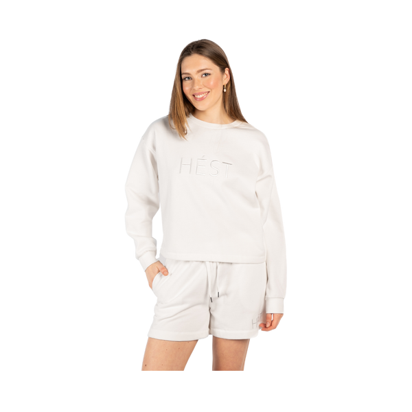 Gabriela Sweatshirt - White Alyssum