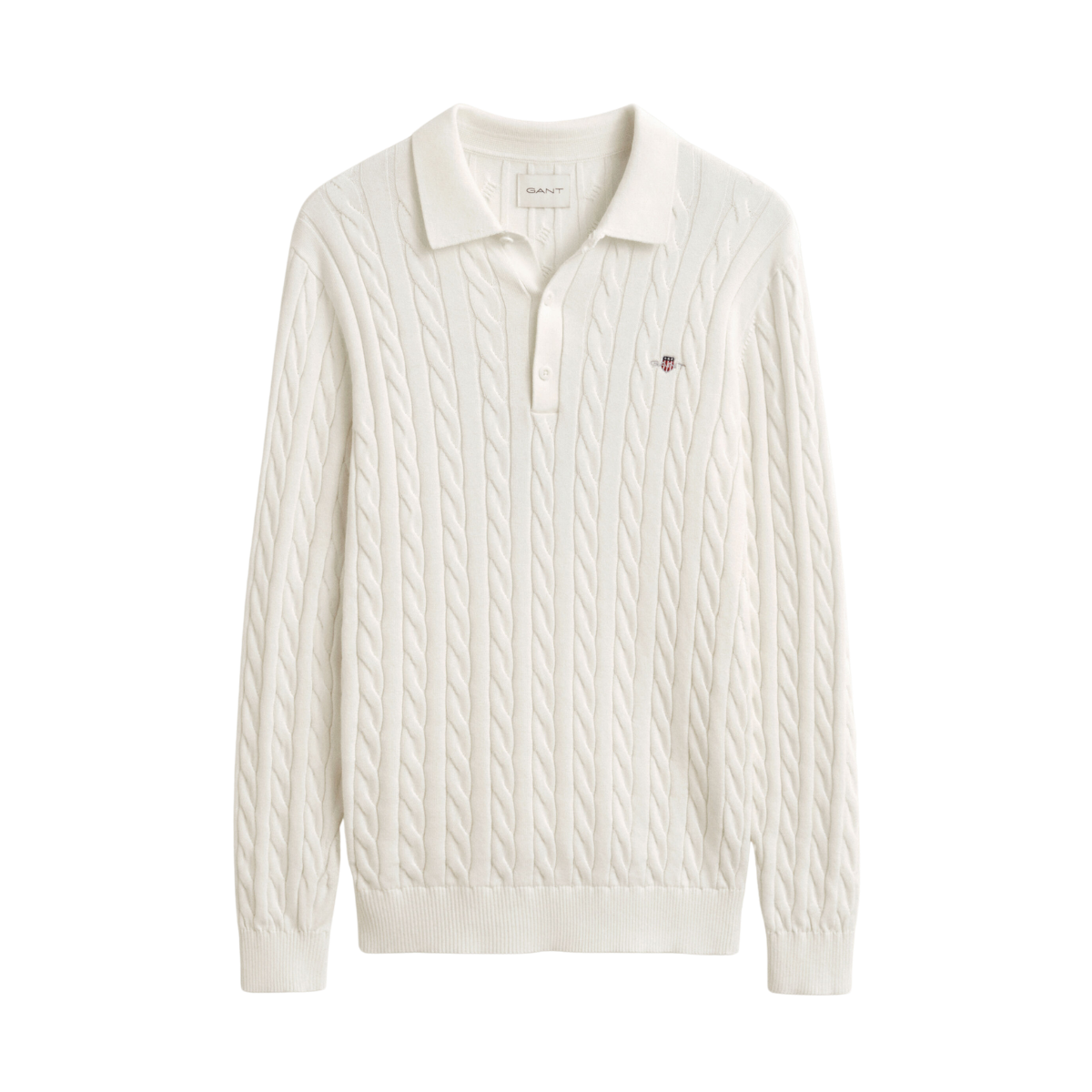 Classic Cable Knit Sweater - Cream