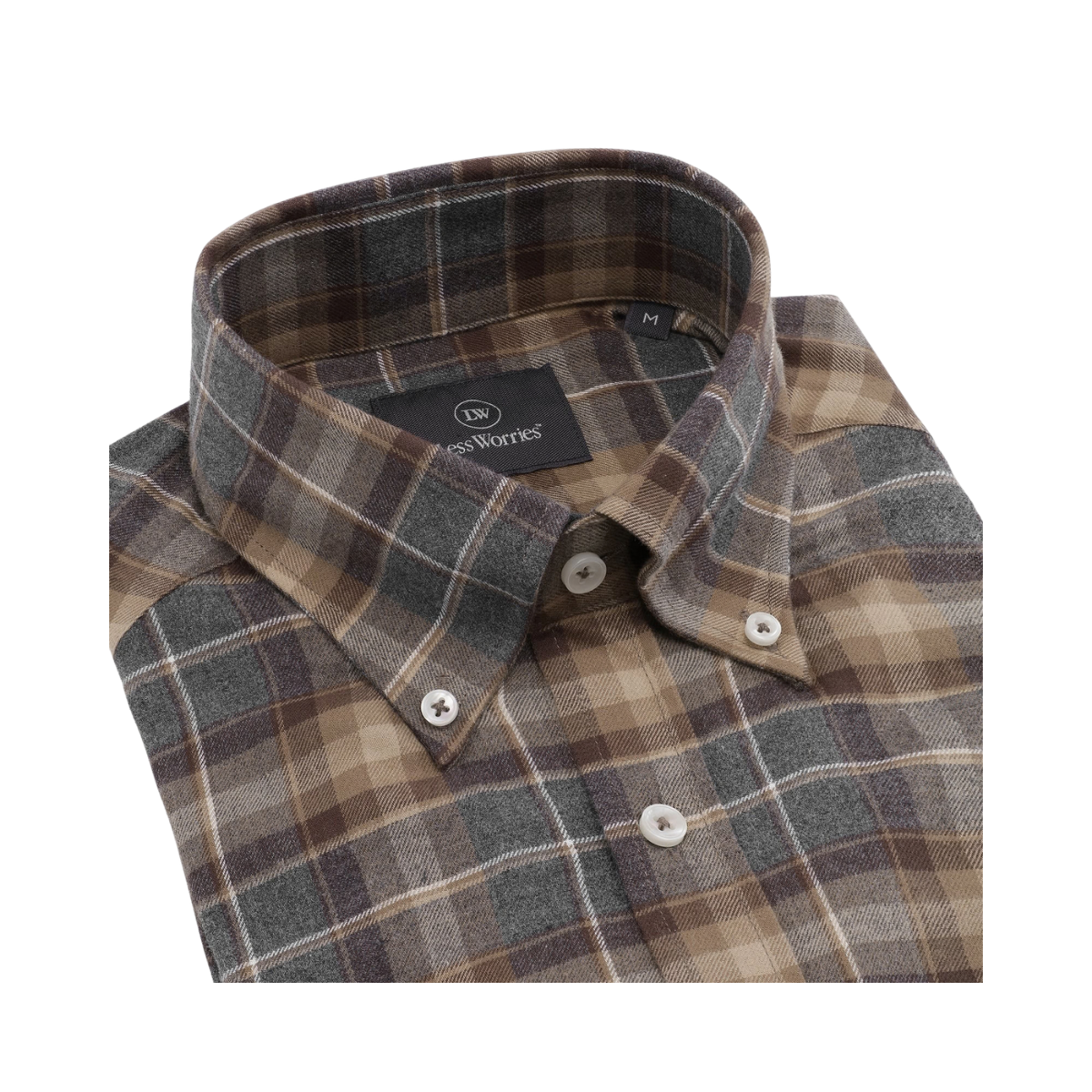 Flannell Shirt - Brown Check