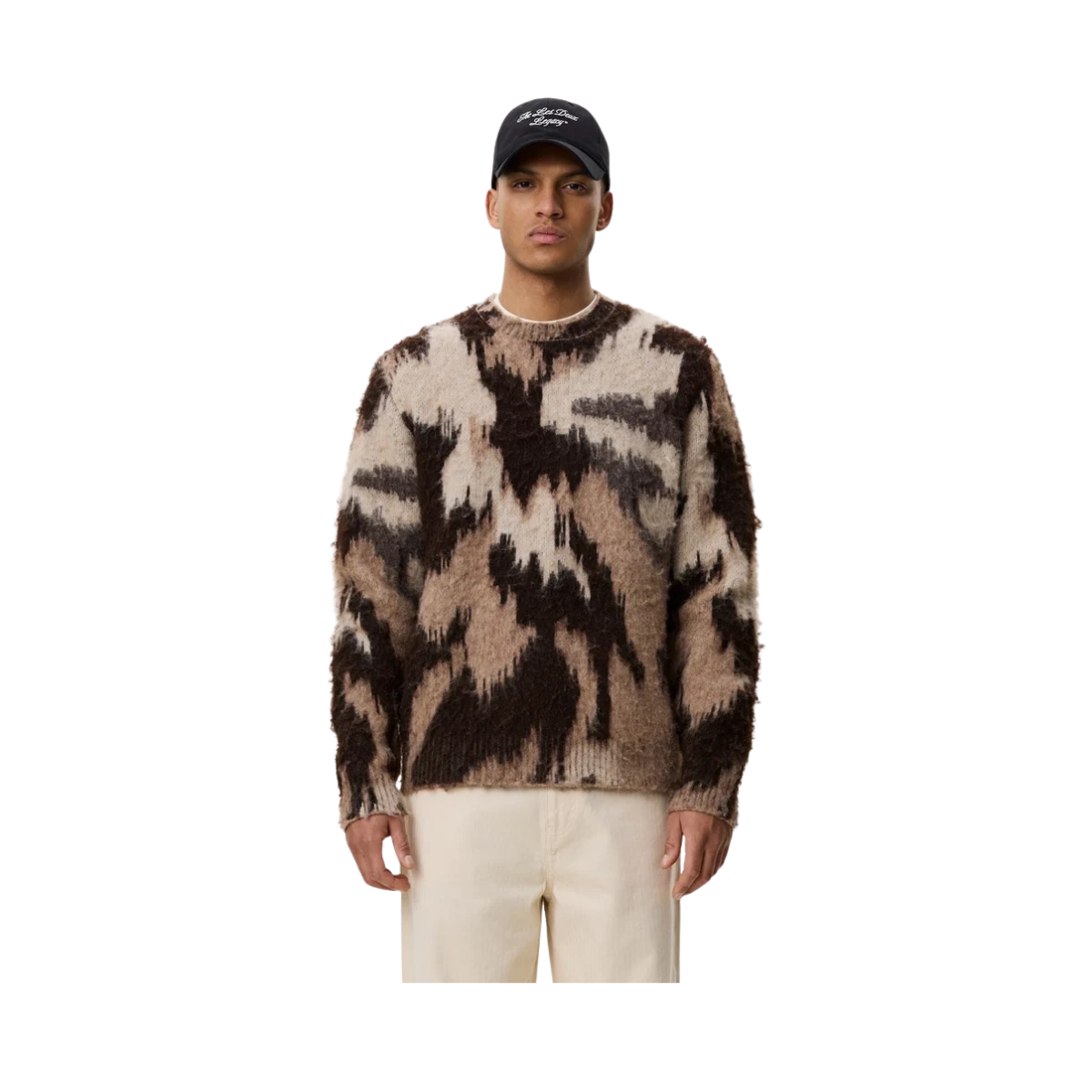 Forrest Crewneck Knit - Shopping Bag Brown