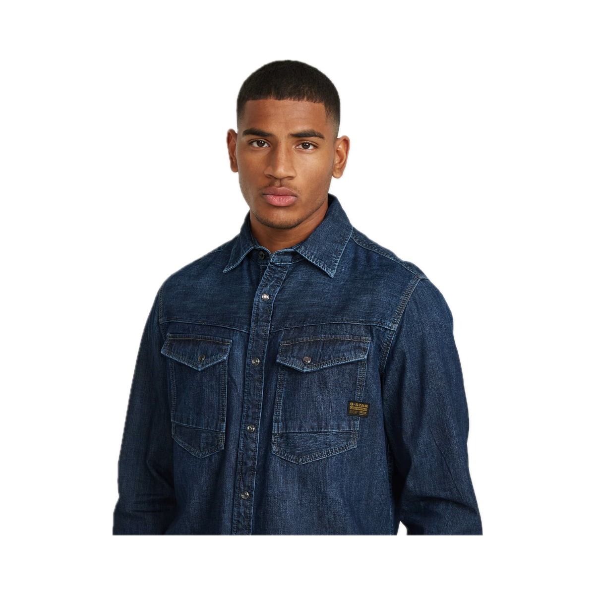 Dakota Slim LS Shirt - Worn In Deep Sea
