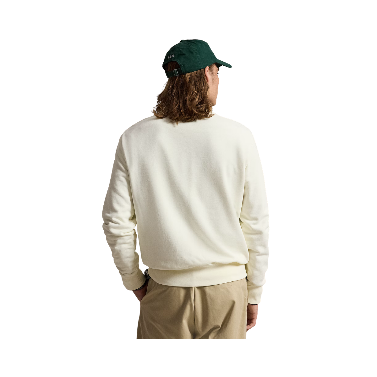 Knit Pullover Sweatshirt - Clubhouse Cream