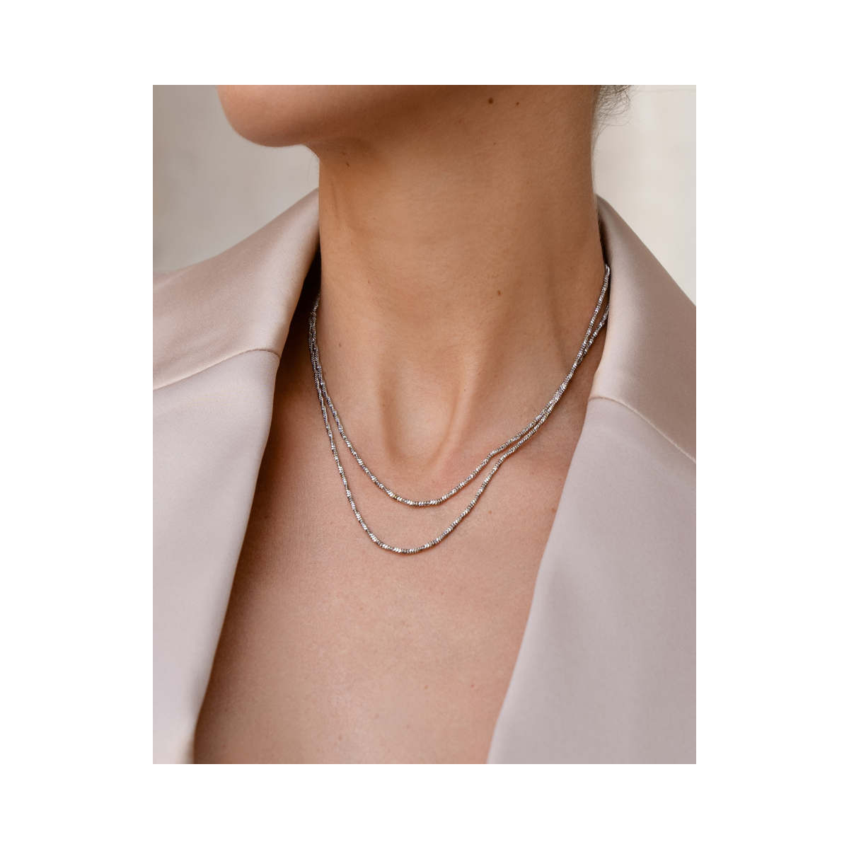 Sienna Steel Necklace - steel