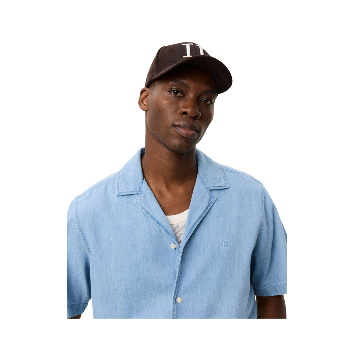 Lesley Denim SS Shirt - Light Indigo Wash