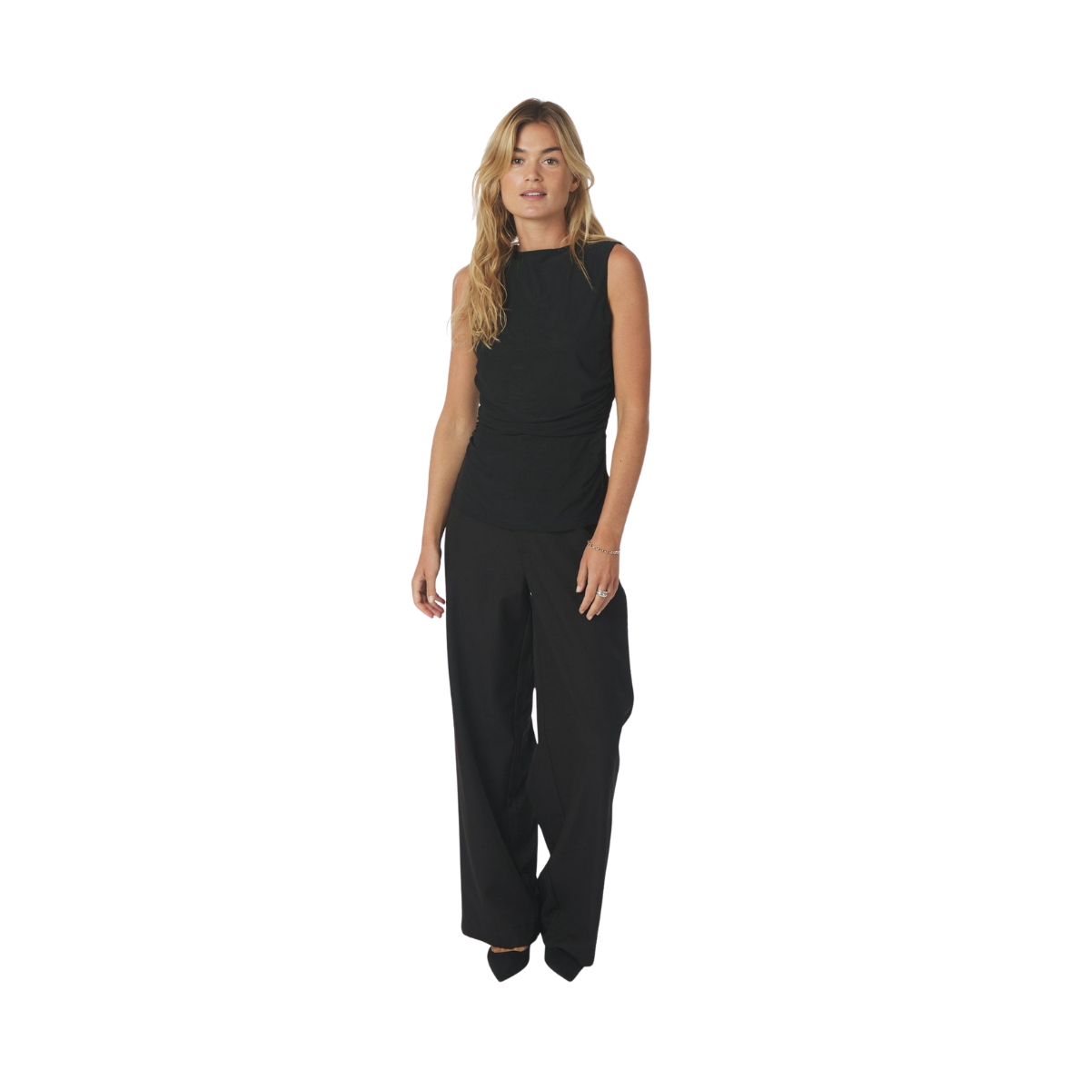Liblana Mesh Top - Black