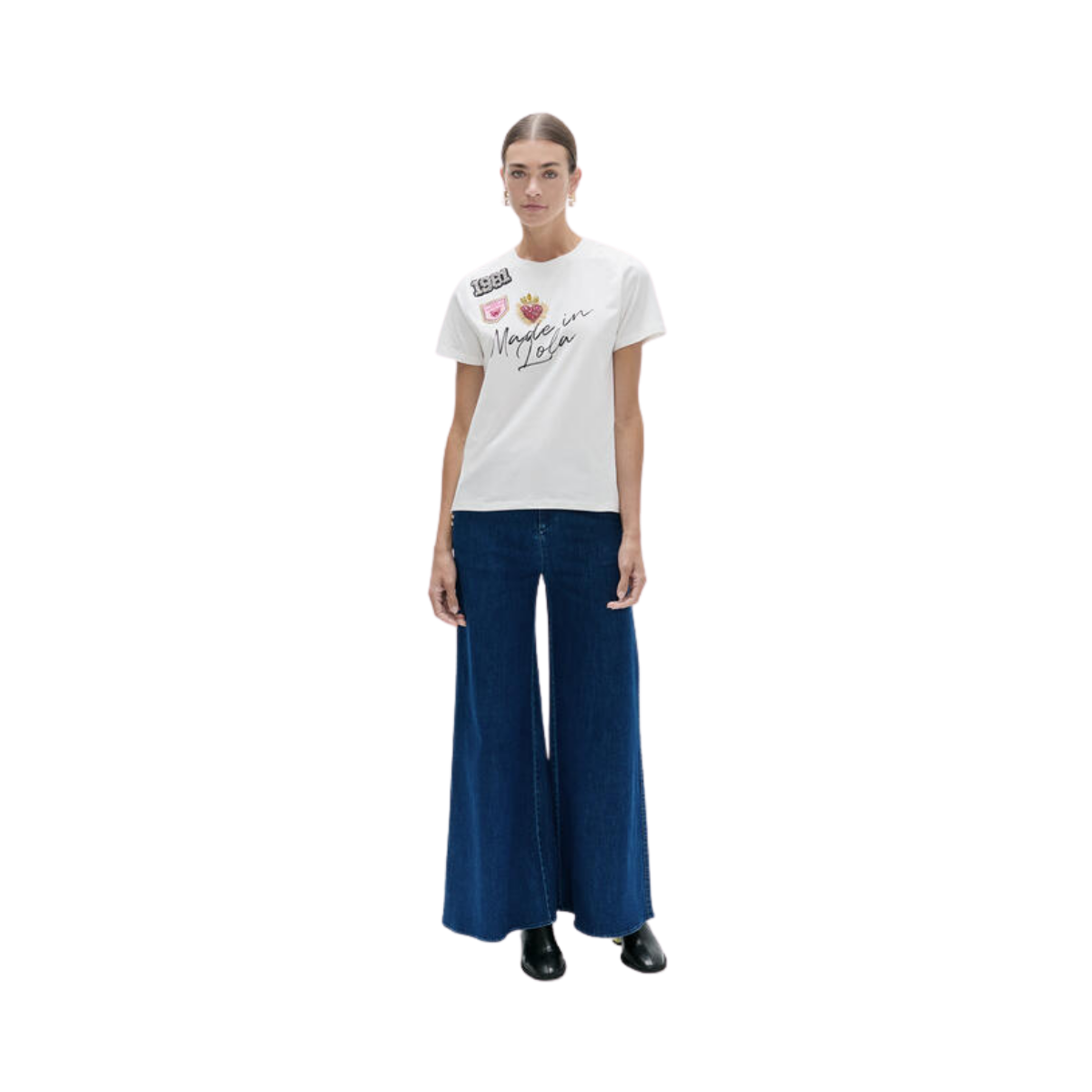 Crewneck T-Shirt - 00B White