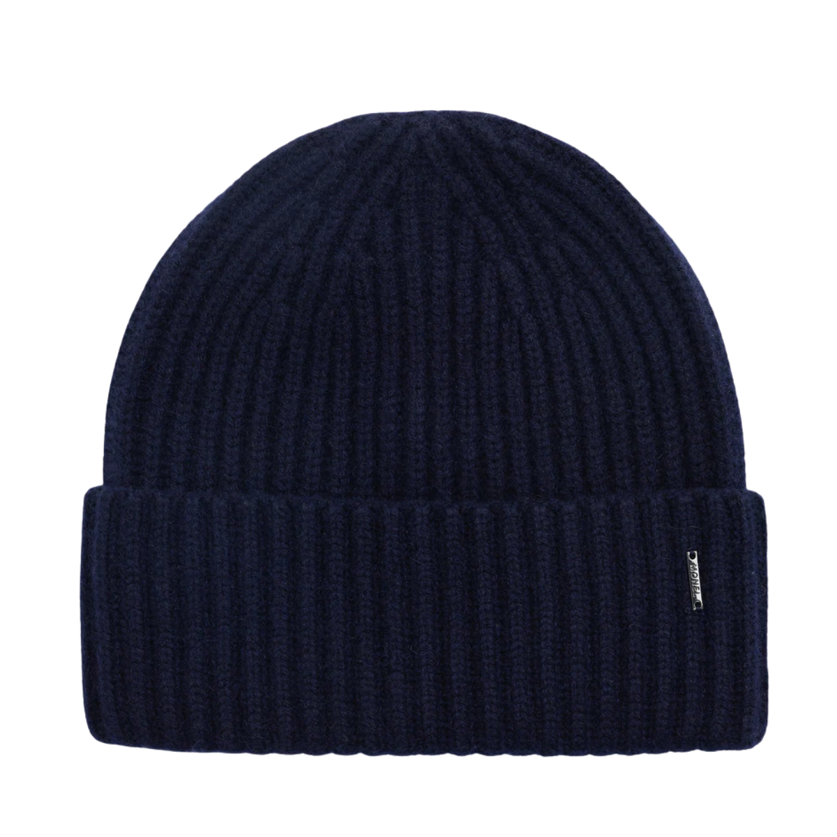 Alba Cashmere Beanie - Navy