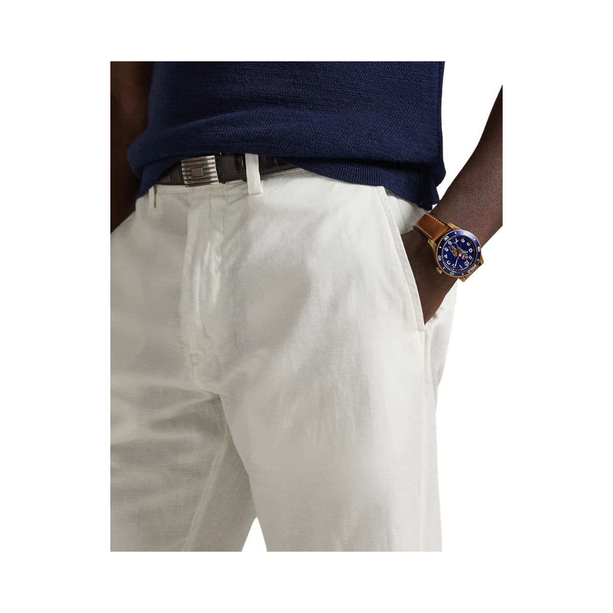 Woven Pants - White