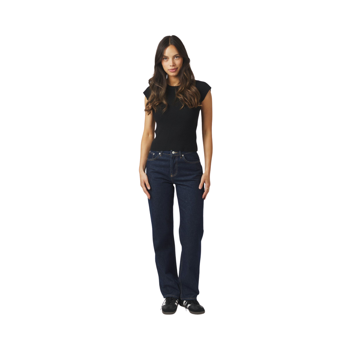 Simona D Pants - Dark Blue