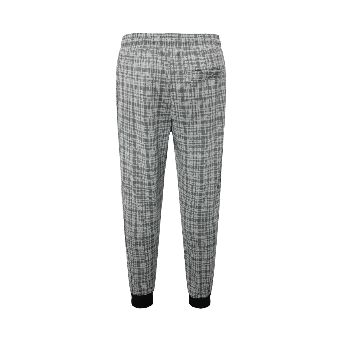 Hawick Check Trackpant - Mid Grey Marl