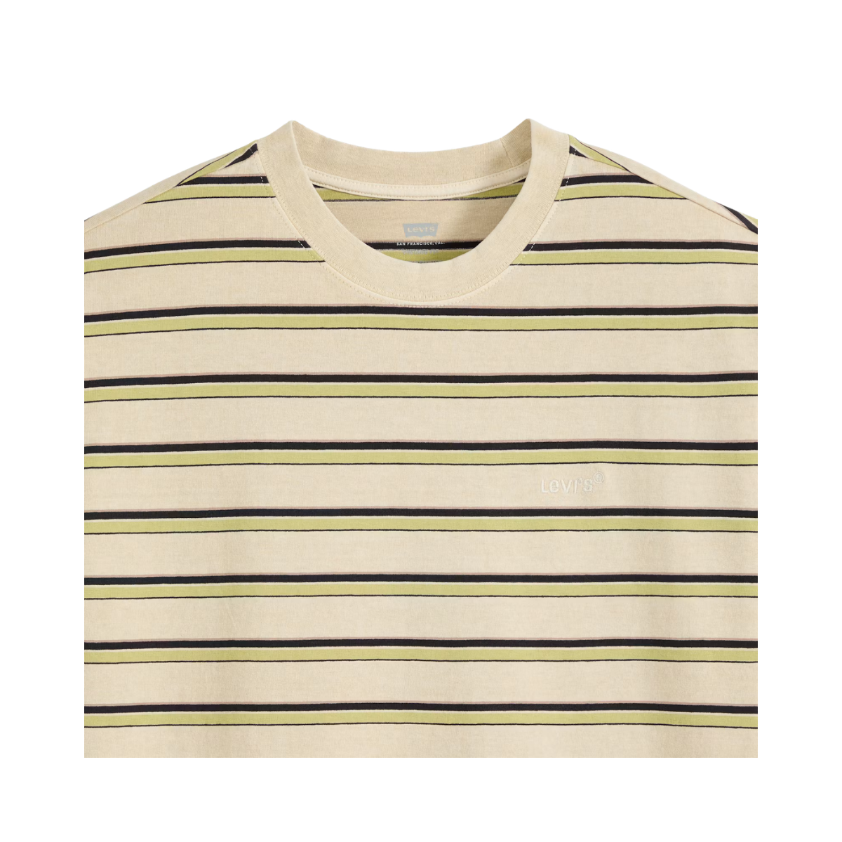 Red Tab Vintage Tee - Martin Stripe Winter Pear