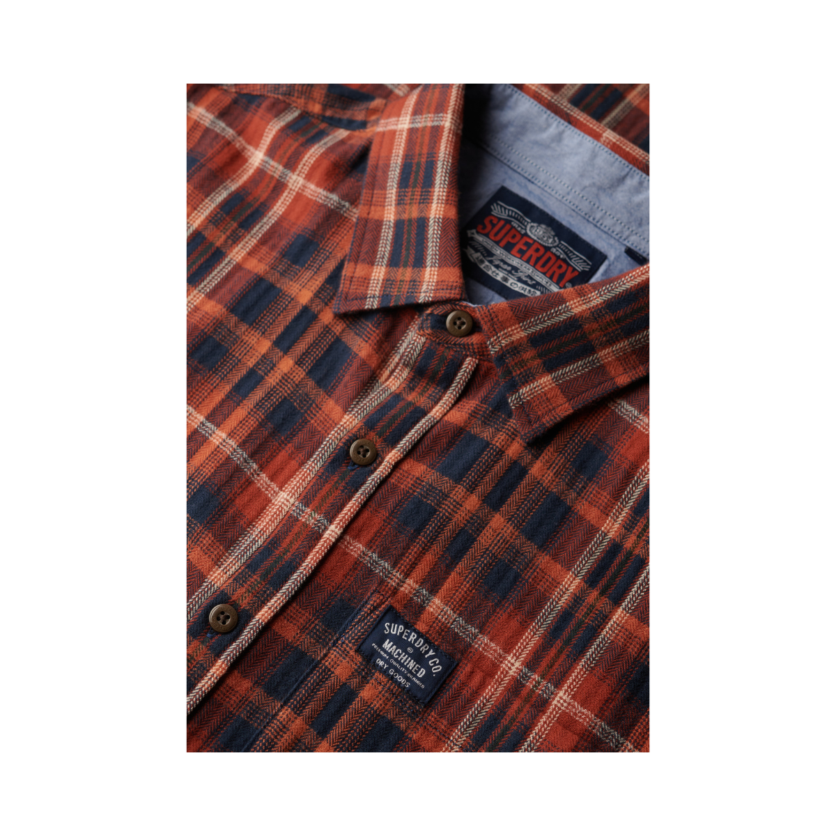Lumberjack LS Shirt - Logger Check Orange