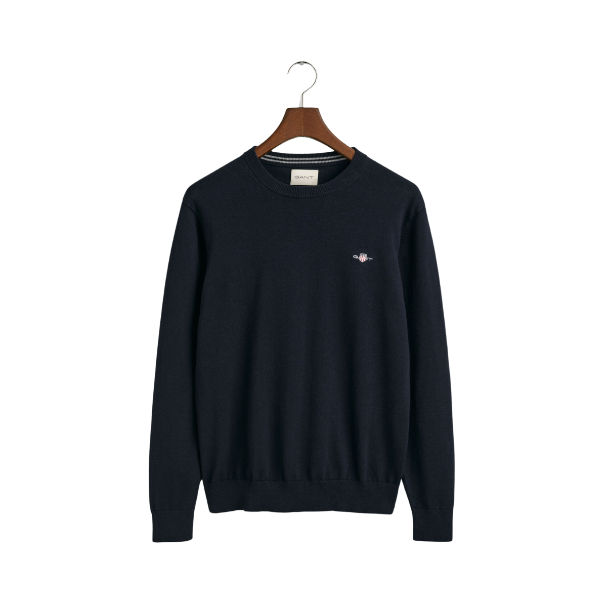 Classic Cotton C-Neck - Evening Blue