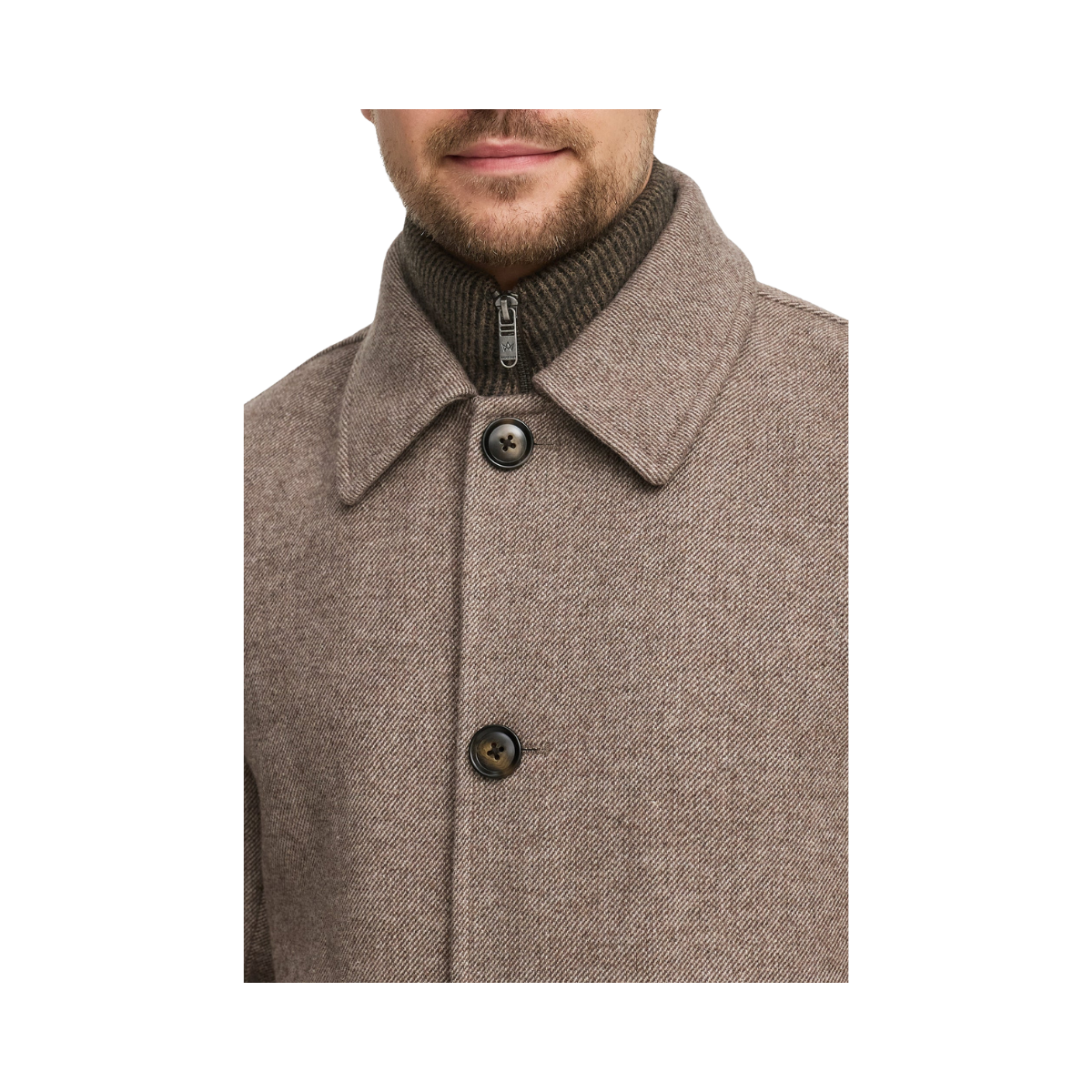 JFTyler coat - Brown mix