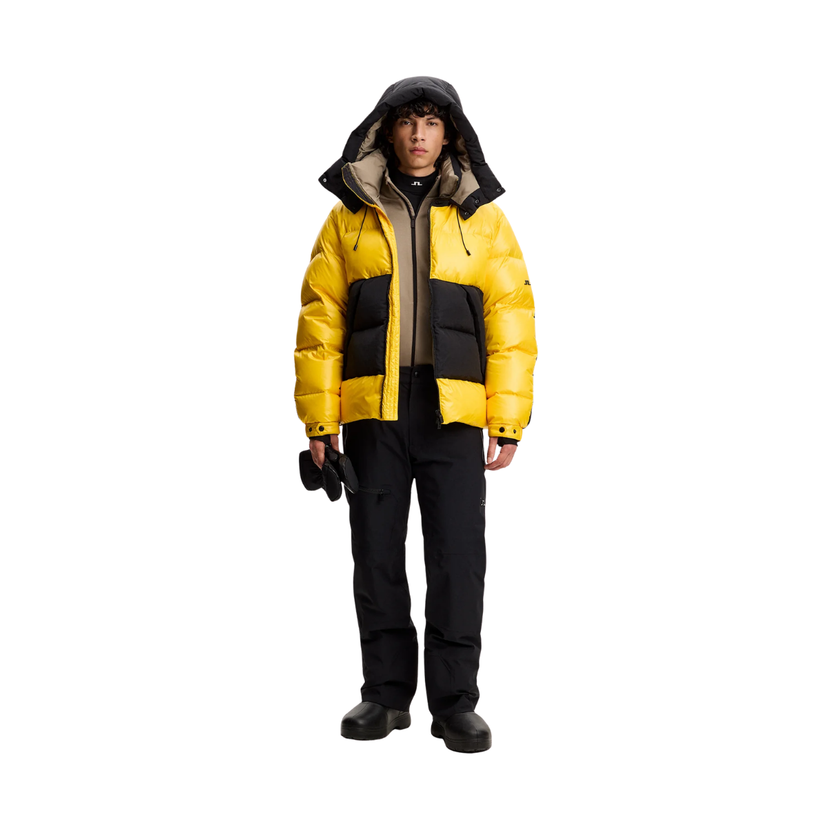 Creek Block Down Jacket - Bumblebee
