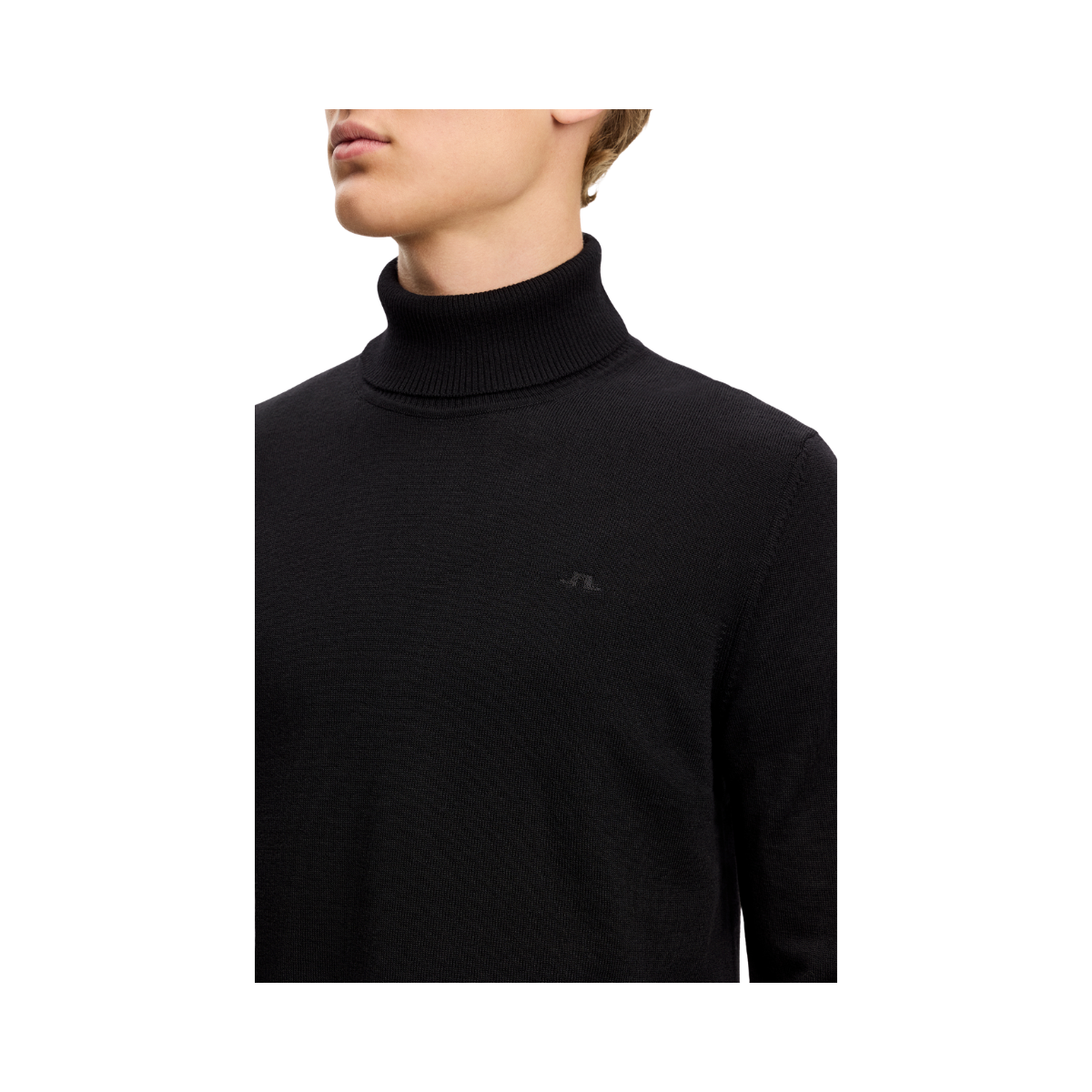 Kaden Merino Turtle Neck - Black