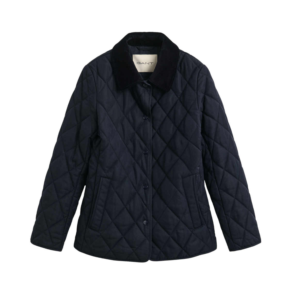 Slim Quilted Jacket - Evening Blue