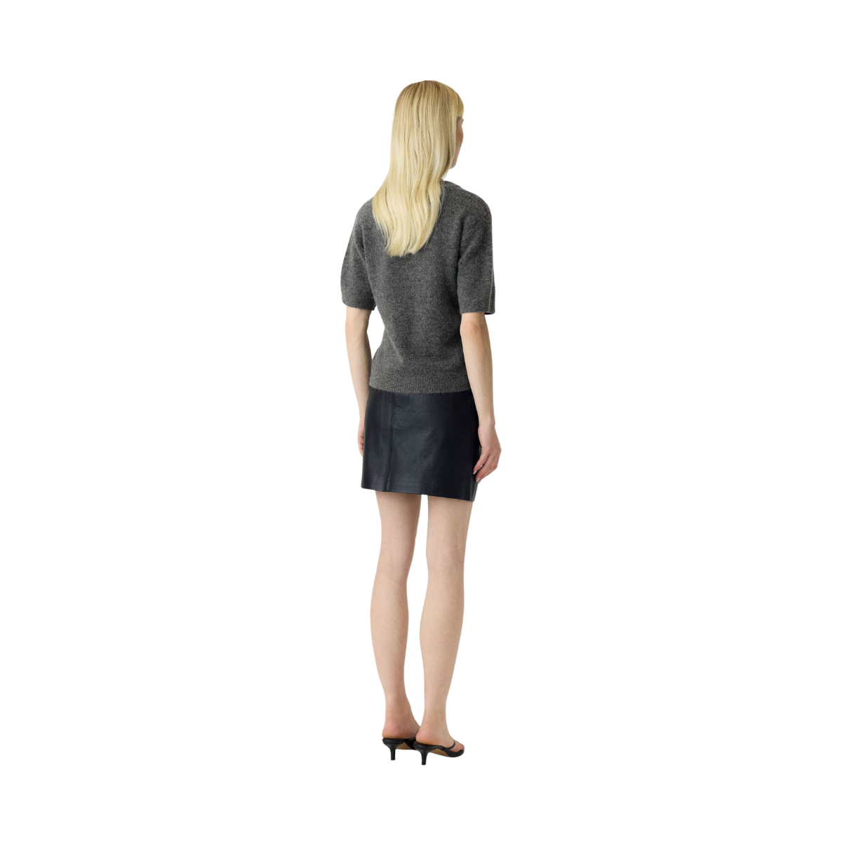YASJohi Pullover - Medium Grey Melange