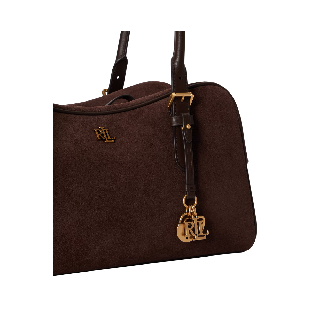 Marcy ZP Suede Satchel Large - Chestnut Brown/Chestnut Brown
